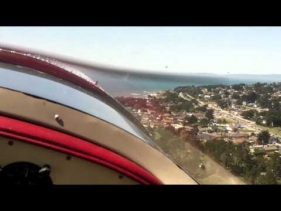 Spartan Executive take off at Half Moon Bay